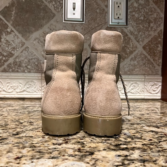 NWOT Wolverine Wilderness Tan Suede Hiking Boots Woman's Size 7.5 Vintage! - Picture 5 of 16